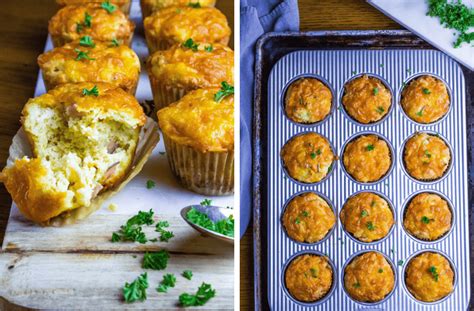 ham-and-cheese-muffins-by-the-kellie-kitchen-everyday-dishes image