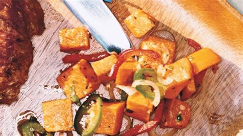 roasted-sweet-potato-salad-with-red-bell-pepper-bon image