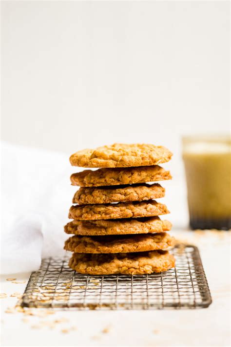 old-fashioned-crisp-oatmeal-cookies-nourish-and image