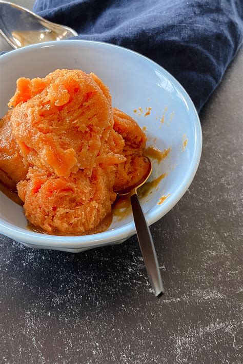 easy-apricot-sorbet-recipe-4-simple-ingredients-simple image