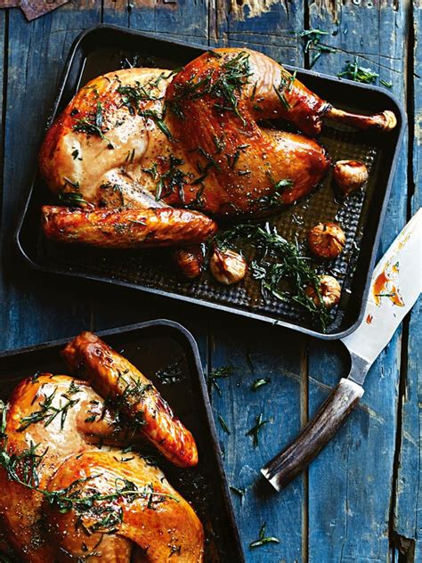 redcurrant-glazed-roast-turkey-with-crispy-tarragon image