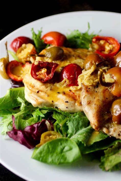 grilled-chicken-cutlets-pickled-sweet-cherry-pepper image