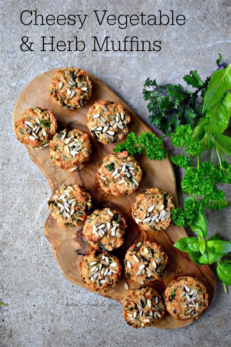 cheesy-vegetable-herb-muffins-food-to-glow image