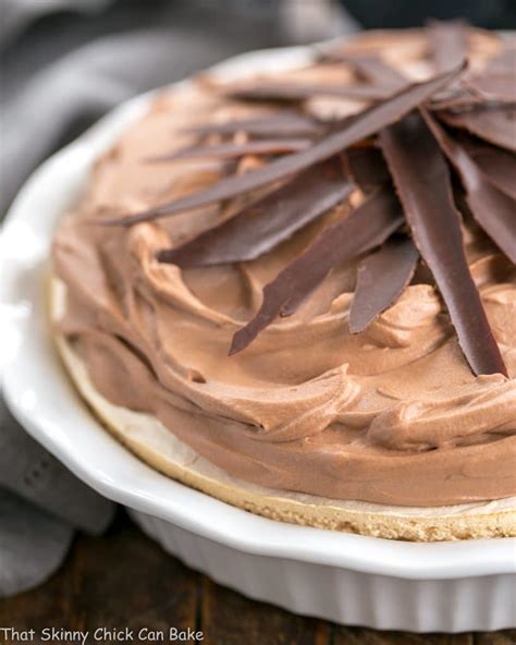 chocolate-velvet-pie-with-meringue-crust-that-skinny image