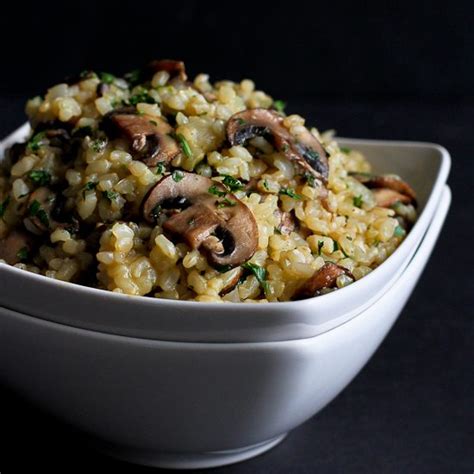 toasted-brown-rice-with-mushrooms image