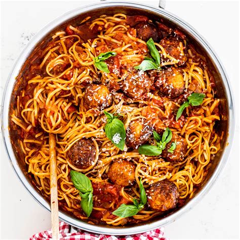 easy-chicken-meatballs-with-pasta-simply-delicious image