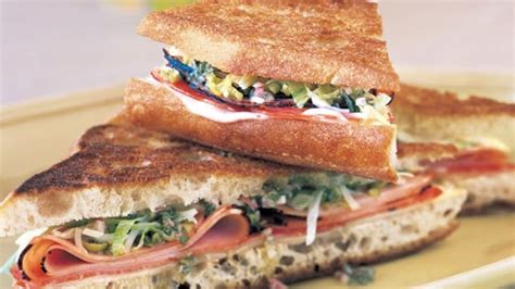 grilled-ham-cheese-and-salami-with-caper-relish-bon image