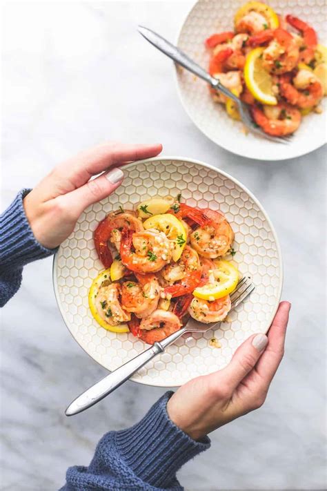 easy-lemon-garlic-butter-shrimp-creme-de-la-crumb image