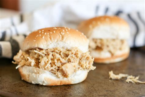 shredded-chicken-sandwiches-in-the-crockpot image
