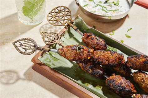 grilled-lamb-kebabs-with-mint-raita-house-home image