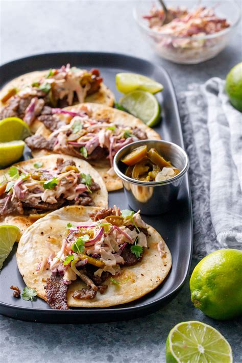 steak-street-tacos-with-chipotle-lime-coleslaw-love image
