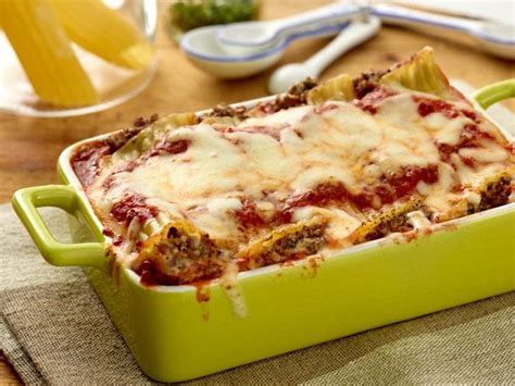 beef-and-cheese-manicotti-recipes-cooking-channel image