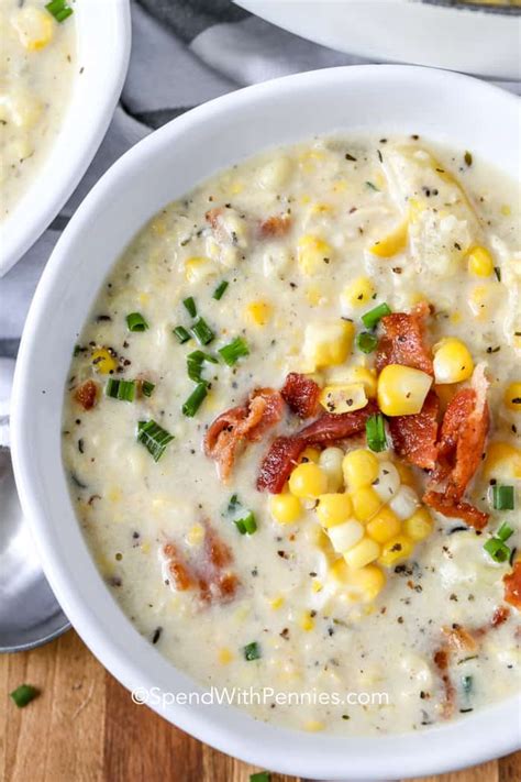easy-homemade-corn-chowder-30-min-meal-spend image