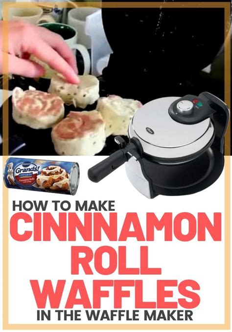 cinnamon-roll-waffles-recipe-easy-kid-breakfast image