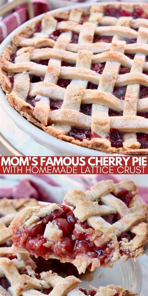 moms-famous-homemade-cherry-pie image