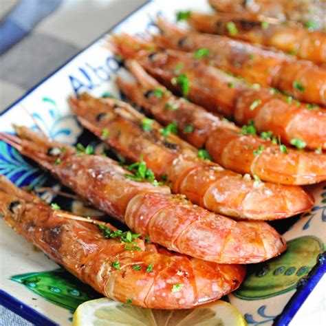 spanish-peel-and-eat-shrimp-a-la-plancha image