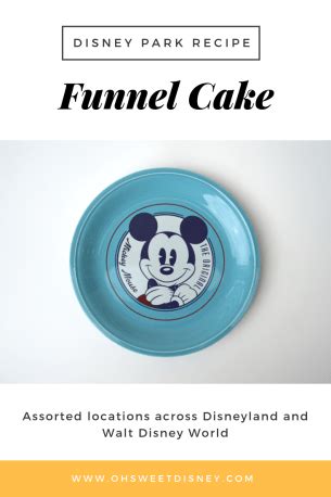 funnel-cake-regular-oh-sweet-disney-disney image