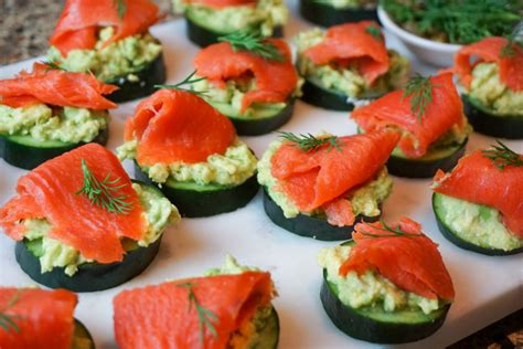 smoked-salmon-bites-with-avocado-and-cucumbers image