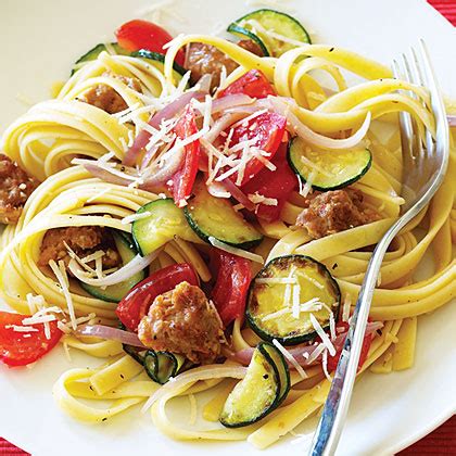 italian-sausage-and-zucchini-pasta-recipe-myrecipes image