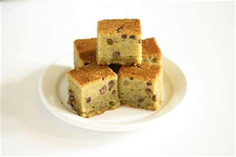 green-tea-mochi-cake-with-red-beans-kirbies-cravings image