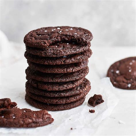 chocolate-cookies-made-with-cocoa-also-the-crumbs-please image