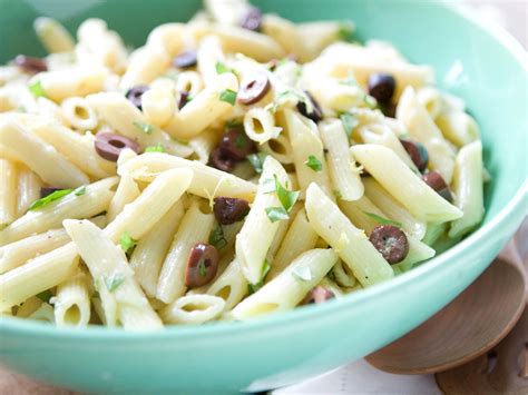 recipe-penne-with-lemon-olives-and-basil-whole-foods image