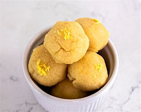 no-bake-lemon-cookie-balls-recipe-sidechef image