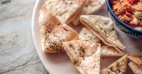quick-and-easy-homemade-pita-chips-yuzu-bakes image