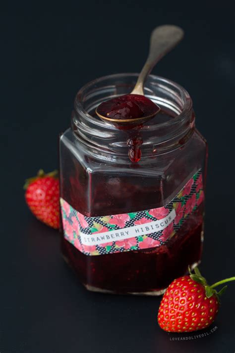 strawberry-hibiscus-jam-love-and-olive-oil image