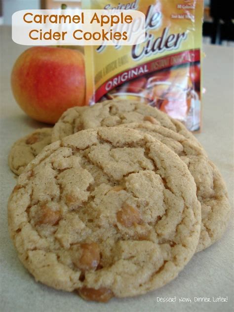 caramel-apple-cider-cookies-dessert-now-dinner-later image