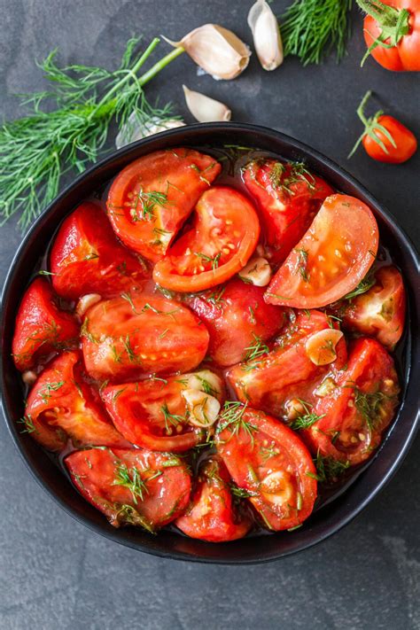 quick-marinated-tomatoes-the-best-momsdish image