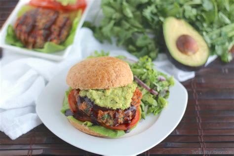 asian-salmon-burgers-with-avocado-and-hoisin-sauce image