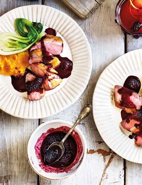 duck-breasts-with-spiced-blackberry-sauce image