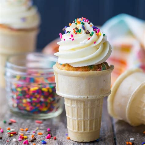 how-to-make-ice-cream-cone-cupcakes-easy-baking image