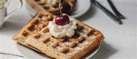 brussels-waffles-traditional-dessert-from-brussels-belgium image