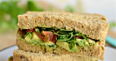 10-best-vegetarian-pesto-sandwich-recipes-yummly image