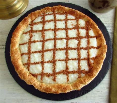 rice-pudding-pie-recipe-food-from-portugal image