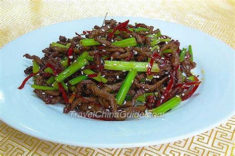 sichuan-dry-fried-shredded-beef-recipe-with-cooking image