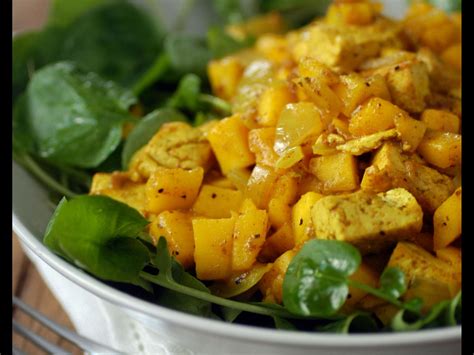 tofu-caribbean-salad-with-watercress-whole-foods image