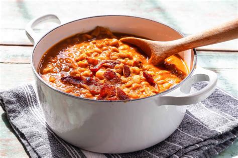 easy-stovetop-baked-beans-recipe-simply image