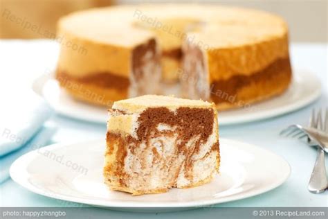 chocolate-marbled-angel-food-cake image