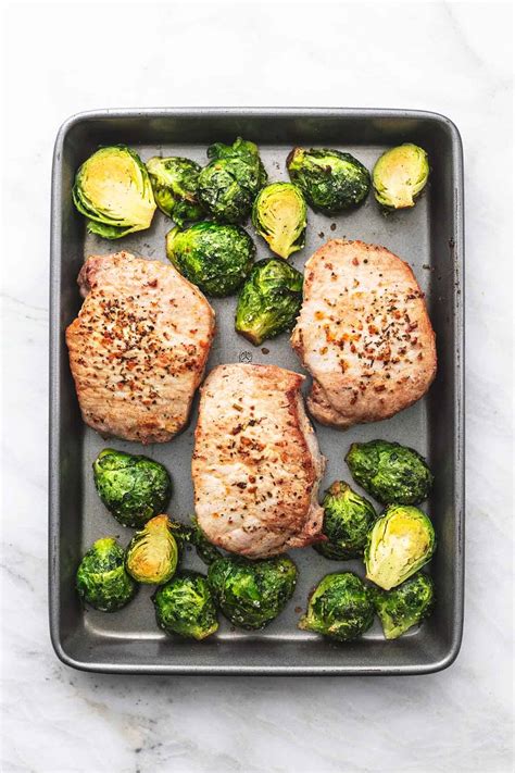 oven-baked-pork-chops-and-brussels-sprouts-creme image