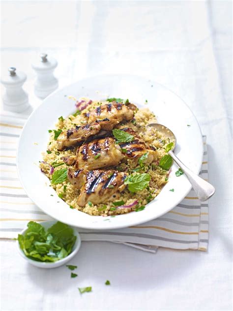 lemon-and-garlic-chicken-with-couscous image