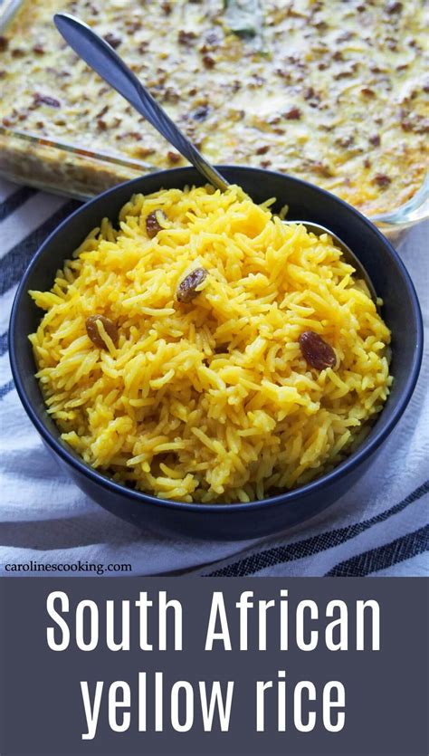south-african-yellow-rice-carolines-cooking image