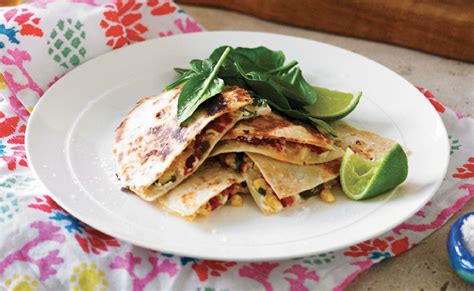 corn-and-goat-cheese-quesadillas-recipe-food image