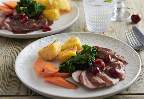 duck-breast-with-rich-cherry-sauce-recipe-gressingham image