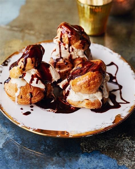 ice-cream-profiterole-sandwiches-with-salted-chocolate image