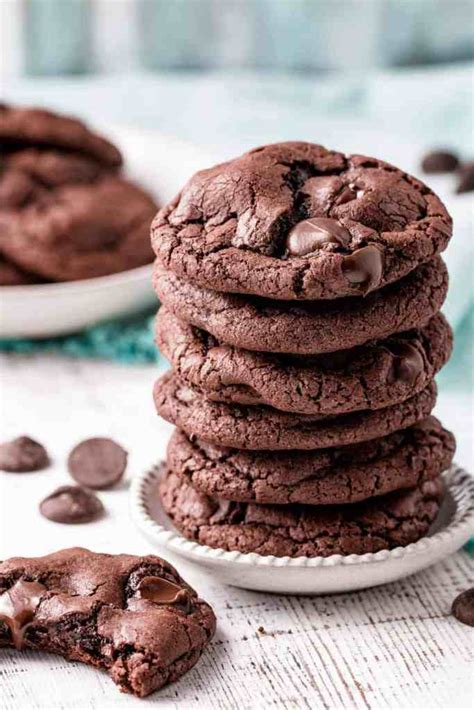 gluten-free-double-chocolate-chip-cookies-wheat image