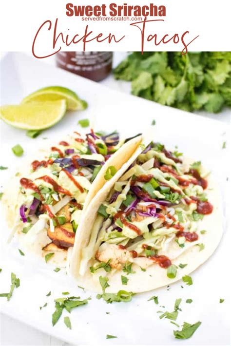 sweet-sriracha-chicken-tacos-served-from-scratch image