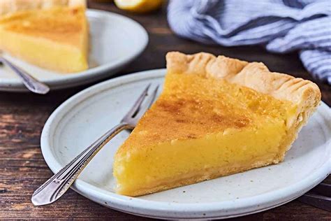 lemon-chess-pie-recipe-king-arthur-baking image